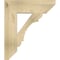 Ekena Millwork Olympic Slat Rough Sawn Bracket, Douglas Fir, 6"W x 24"D x 28"H BKT06X24X28OLY06RDF - alternate 2